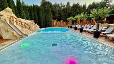 Venkovní relaxační bazén